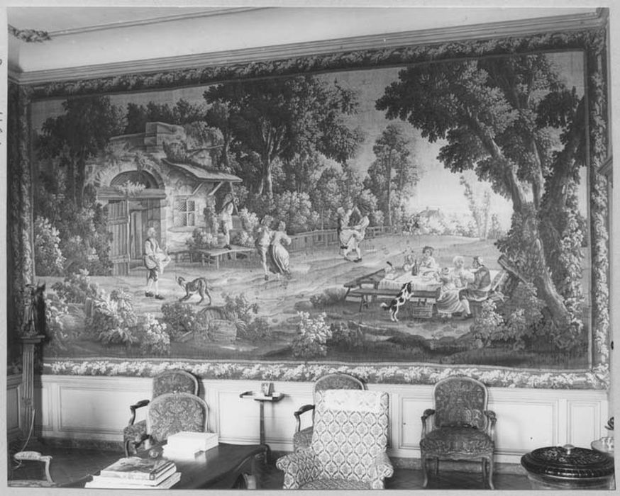 pièce murale : fête villageoise - © Ministère de la Culture (France), Médiathèque du patrimoine et de la photographie, diffusion RMN-GP