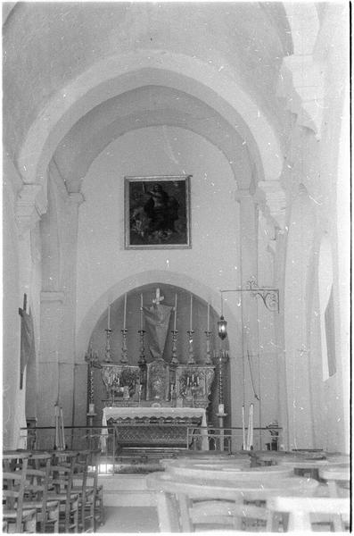 Intérieur : le choeur