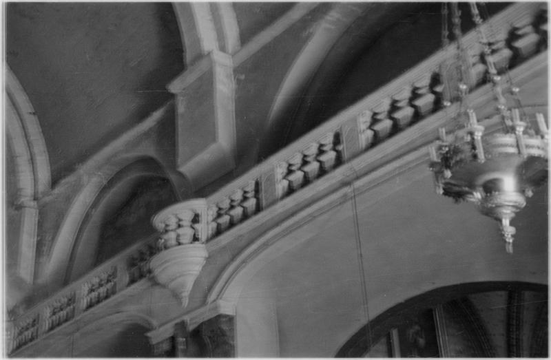 Intérieur : tribunes