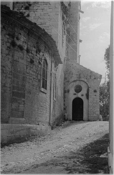 Abside et façade nord, porche