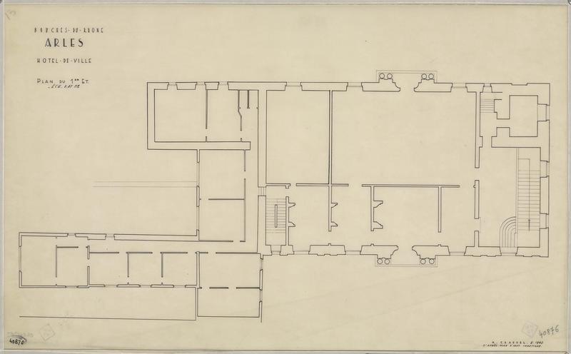 Plan du premier étage