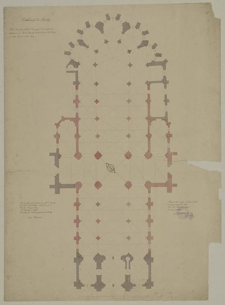 Plan général du projet de reconstruction