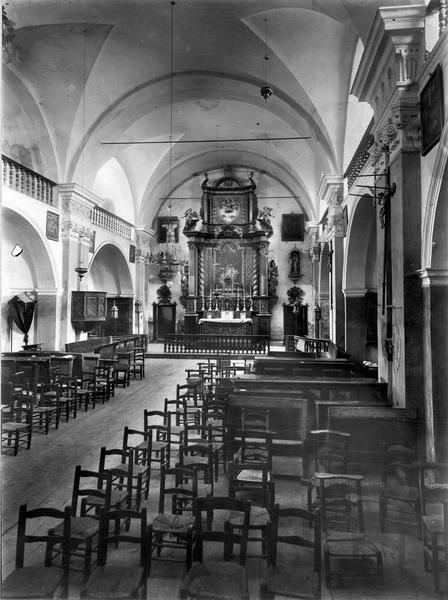 retable du maître-autel de l'ancienne chapelle détruite Saint-Maurice, vue générale - © Ministère de la Culture (France), Médiathèque du patrimoine et de la photographie (objets mobiliers), tous droits réservés