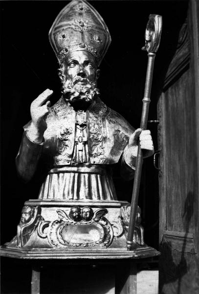 buste-reliquaire : saint Julien, vue générale