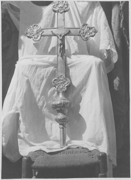 croix de procession, avers