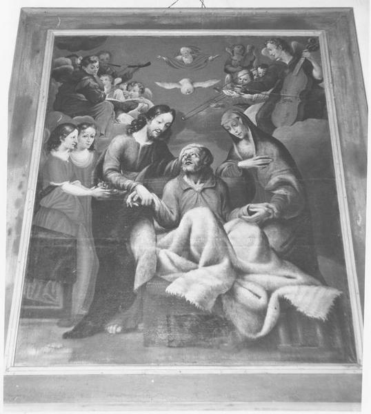 tableau : la Mort de saint Joseph