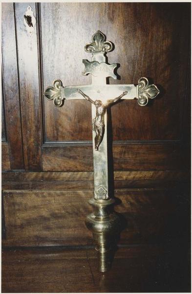 croix de procession - © Ministère de la Culture (France), Médiathèque du patrimoine et de la photographie (objets mobiliers), tous droits réservés