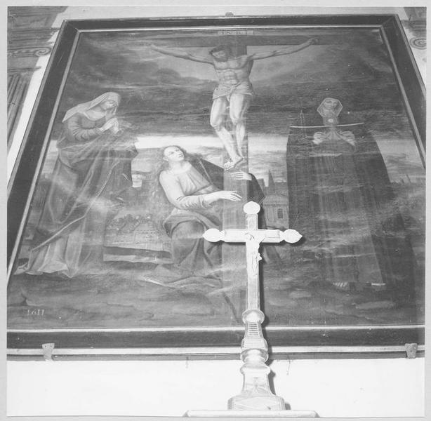 tableau : la Crucifixion - © Ministère de la Culture (France), Médiathèque du patrimoine et de la photographie (objets mobiliers), tous droits réservés