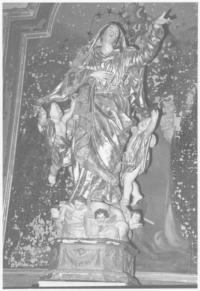 statue : Vierge en Assomption