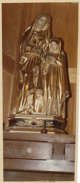 statue : sainte Anne et la Vierge - © Ministère de la Culture (France), Médiathèque du patrimoine et de la photographie (objets mobiliers), tous droits réservés