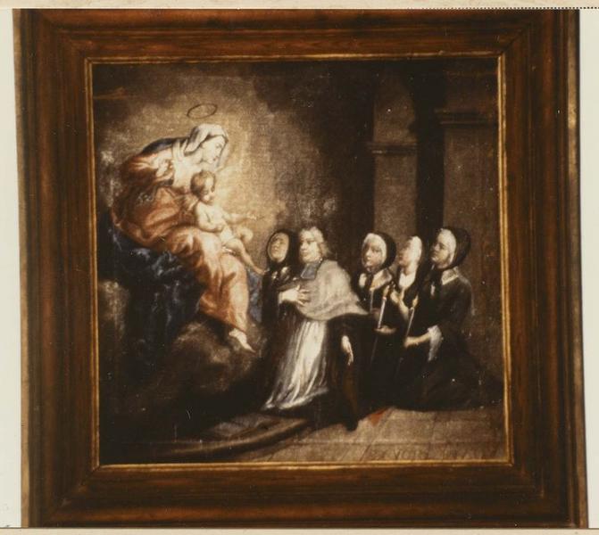 tableau ex-voto : femmes en prière - © Ministère de la Culture (France), Médiathèque du patrimoine et de la photographie (objets mobiliers), tous droits réservés