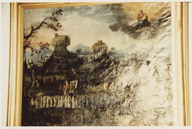 tableau ex-voto : Procession de pénitents - © Ministère de la Culture (France), Médiathèque du patrimoine et de la photographie (objets mobiliers), tous droits réservés