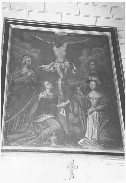 tableau : la Crucifixion avec sainte Catherine - © Ministère de la Culture (France), Médiathèque du patrimoine et de la photographie (objets mobiliers), tous droits réservés