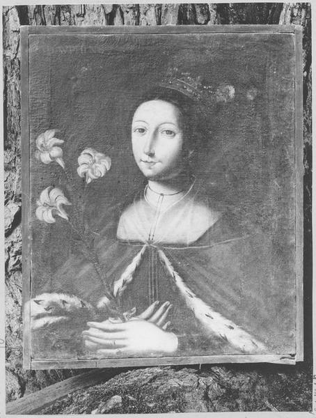 tableau : sainte Delphine