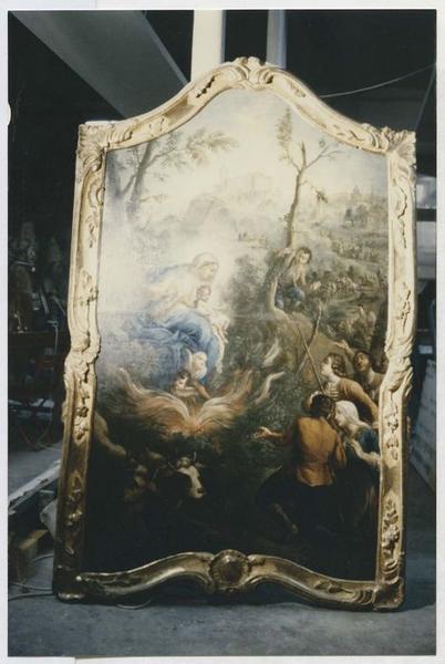 tableau : l'Adoration des bergers - © Ministère de la Culture (France), Médiathèque du patrimoine et de la photographie (objets mobiliers), tous droits réservés