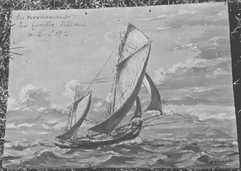 tableau ex-voto : naufrage - © Ministère de la Culture (France), Médiathèque du patrimoine et de la photographie (objets mobiliers), tous droits réservés