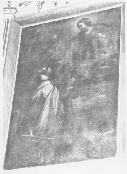 tableau : l'Apparition de la Vierge à saint Simon Stock - © Ministère de la Culture (France), Médiathèque du patrimoine et de la photographie (objets mobiliers), tous droits réservés
