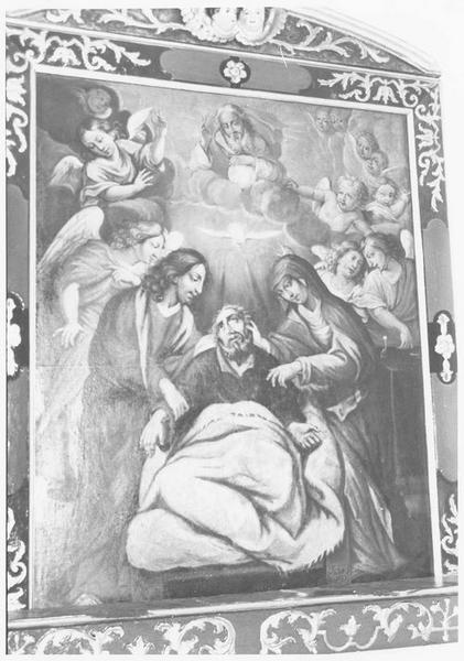 tableau : la Mort de saint Joseph
