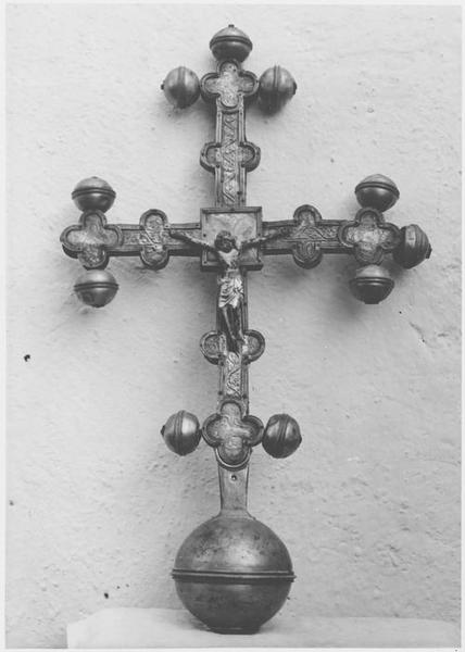 croix de procession, avers