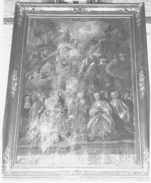tableau, cadre : reconnaissance des pestiférés de Marseille