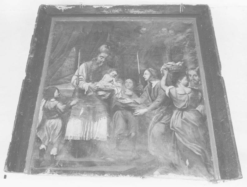 tableau : Présentation au temple