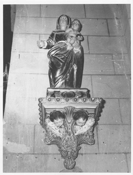 statue : Vierge à l'Enfant - © Ministère de la Culture (France), Médiathèque du patrimoine et de la photographie (objets mobiliers), tous droits réservés