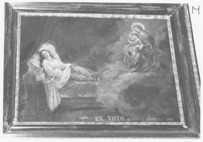 ex-voto : Thérèse Neviere 1861