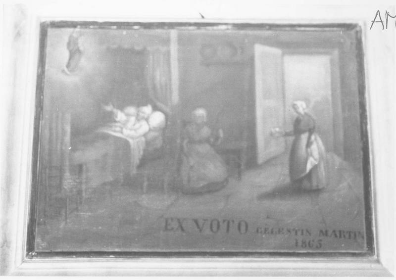 ex-voto : Céléstin Martin 1865