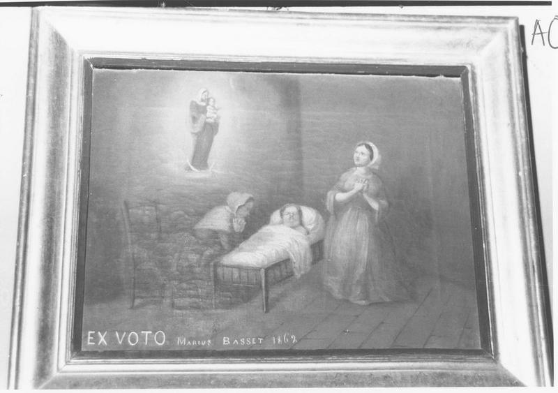 ex-voto : Marius Basset 1862