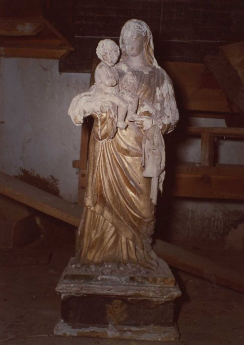 statue : Vierge à l'Enfant, vue générale - © Ministère de la Culture (France), Médiathèque du patrimoine et de la photographie, diffusion RMN-GP