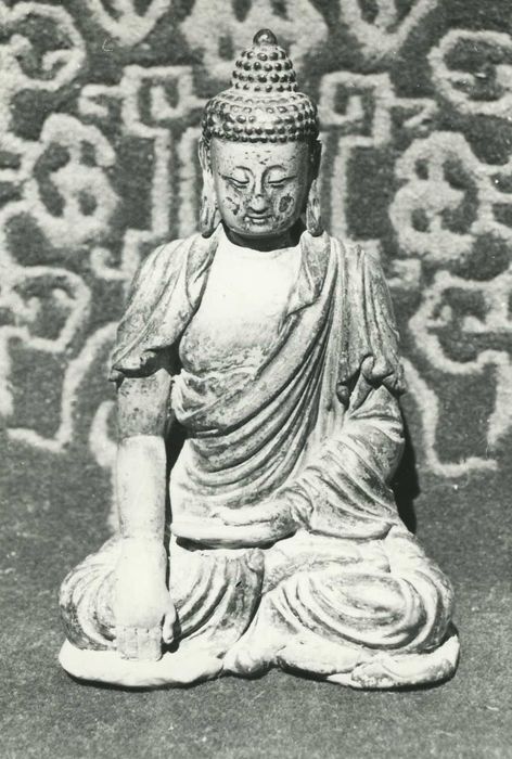 statuette : Bouddha (Corée), vue générale - © Ministère de la Culture (France), Médiathèque du patrimoine et de la photographie, diffusion RMN-GP