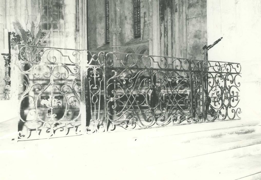 clôture de choeur (grille de communion), vue générale - © Ministère de la Culture (France), Médiathèque du patrimoine et de la photographie, diffusion RMN-GP