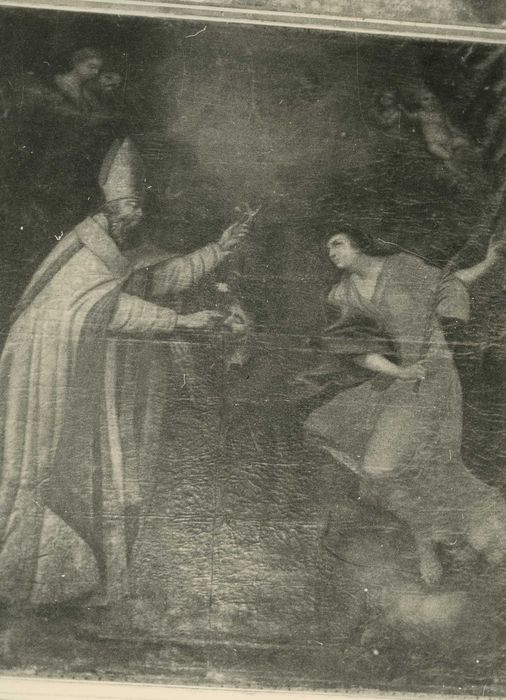 tableau : Guérison d'un aveugle par saint Gérard Tenque, vue générale - © Ministère de la Culture (France), Médiathèque du patrimoine et de la photographie, diffusion RMN-GP