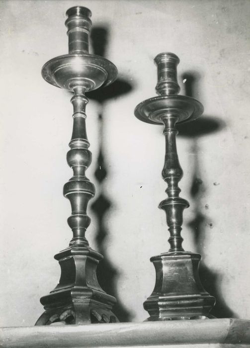 deux chandeliers, vue générale