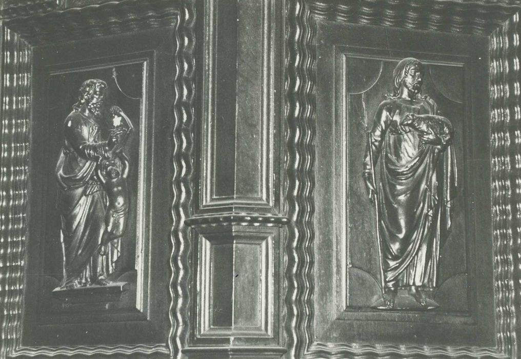 chaire à prêcher, détail - © Ministère de la Culture (France), Médiathèque du patrimoine et de la photographie, diffusion RMN-GP