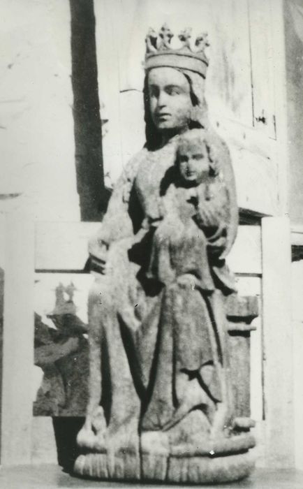 statue : Vierge à l'Enfant - © Ministère de la Culture (France), Médiathèque du patrimoine et de la photographie, diffusion RMN-GP
