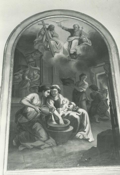 tableau : Nativité, vue générale - © Ministère de la Culture (France), Médiathèque du patrimoine et de la photographie, diffusion RMN-GP