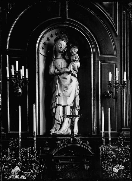 Statue : Vierge à l'Enfant du retable de la Vierge - © Ministère de la Culture (France), Médiathèque du patrimoine et de la photographie, diffusion RMN-GP