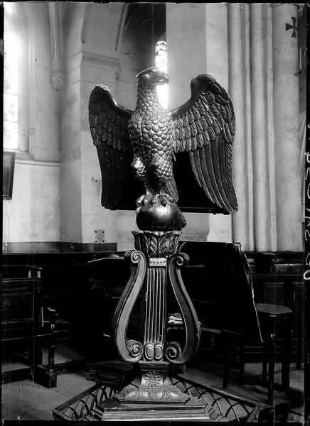 Lutrin (aigle-lutrin) - © Ministère de la Culture (France), Médiathèque du patrimoine et de la photographie, diffusion RMN-GP