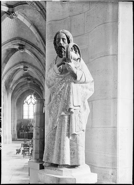 Statue : saint Jean-Baptiste - © Ministère de la Culture (France), Médiathèque du patrimoine et de la photographie, diffusion RMN-GP