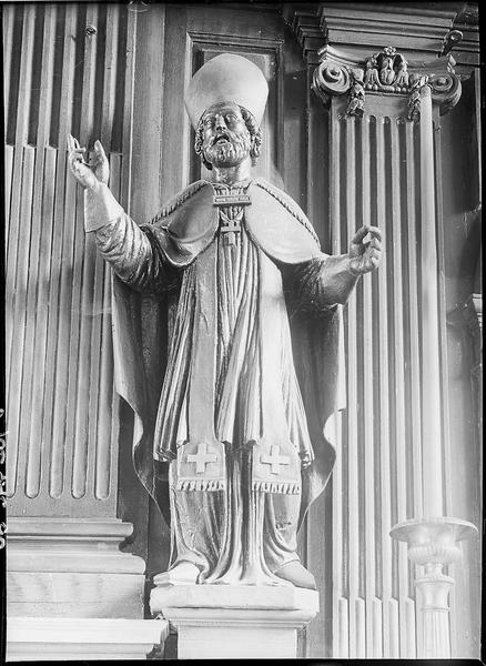 Statue : évêque - © Ministère de la Culture (France), Médiathèque du patrimoine et de la photographie, diffusion RMN-GP