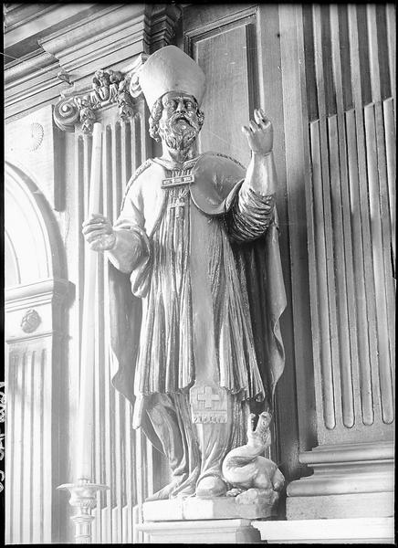 Statue : évêque - © Ministère de la Culture (France), Médiathèque du patrimoine et de la photographie, diffusion RMN-GP