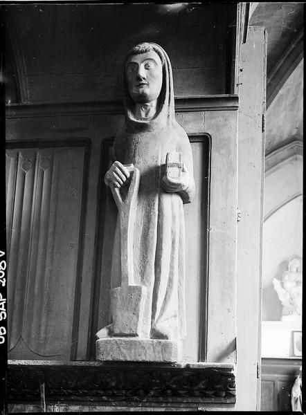 Statue : saint Fiacre