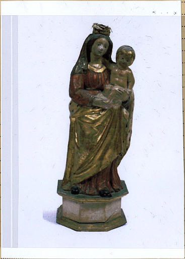 statuette : Vierge à l'Enfant - © Ministère de la Culture (France), Médiathèque du patrimoine et de la photographie (objets mobiliers), tous droits réservés
