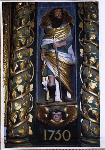 statue du retable : saint Paul