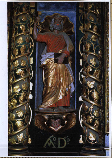 statue du retable : saint Pierre