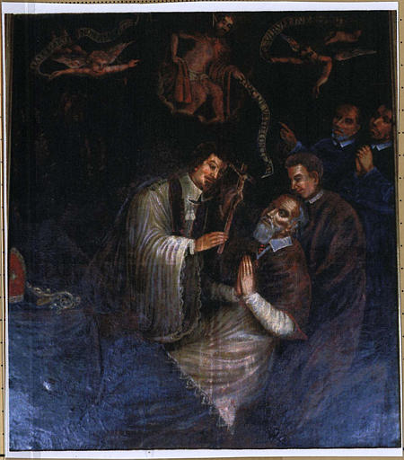 tableau du retable : Agonie de saint Martin