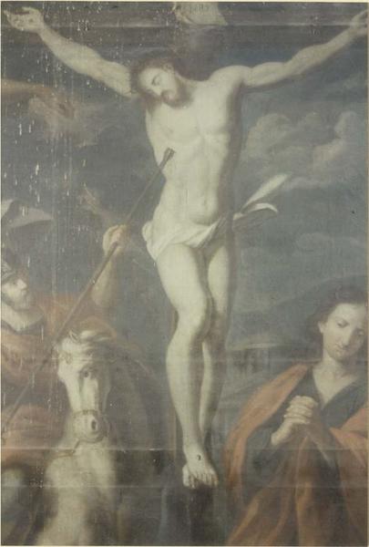 tableau : Crucifixion, vue partielle