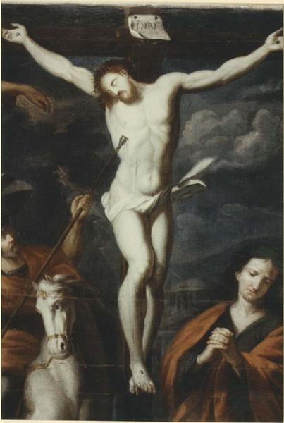 tableau : Crucifixion, vue partielle