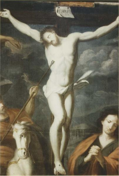 tableau : Crucifixion, vue partielle